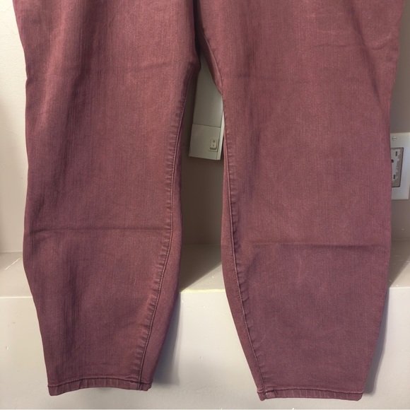 Torrid Super Stretch Jeggings Burgundy Women Size 26S - Picture 5 of 12